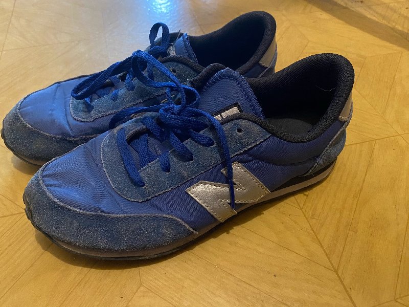 Buty adidasy niebieskie new balance