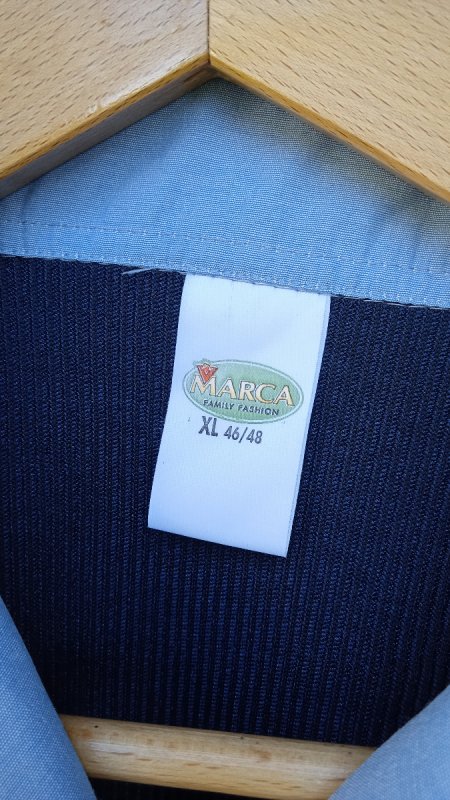 Marca Family Fashion niebieska bluzka XL 46/48 casual wizytowa - 03 Marca Family Fashion niebieska bluzka XL 46/48 casual wizytowa - 03