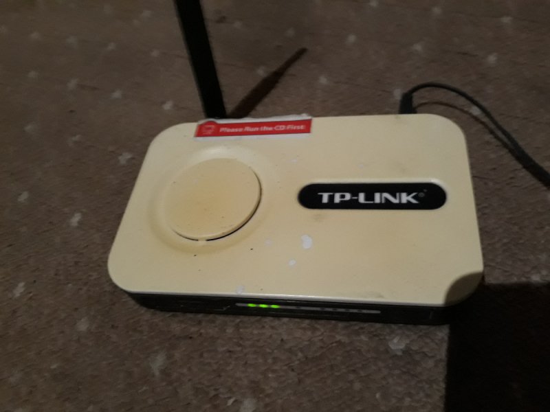 Wireless Router TP LINK 54 Mbps