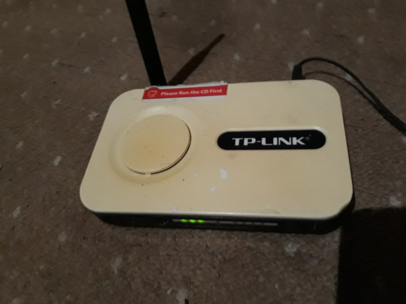 Wireless Router TP LINK 54 Mbps - 02 Wireless Router TP LINK 54 Mbps - 02