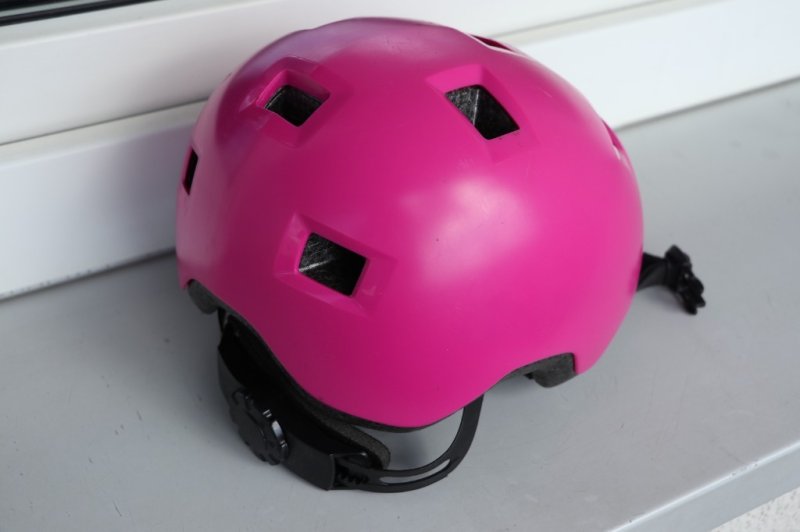 Kask na rolki OXELO B100 różowy rozmiar. 47do52cm - 01 Kask na rolki OXELO B100 różowy rozmiar. 47do52cm - 01