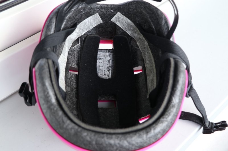 Kask na rolki OXELO B100 różowy rozmiar. 47do52cm - 03 Kask na rolki OXELO B100 różowy rozmiar. 47do52cm - 03