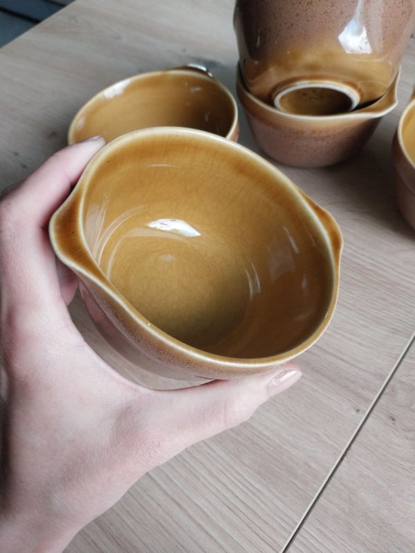 Miseczki brązowe 5 sztuk - 05 Miseczki brązowe 5 sztuk - 05