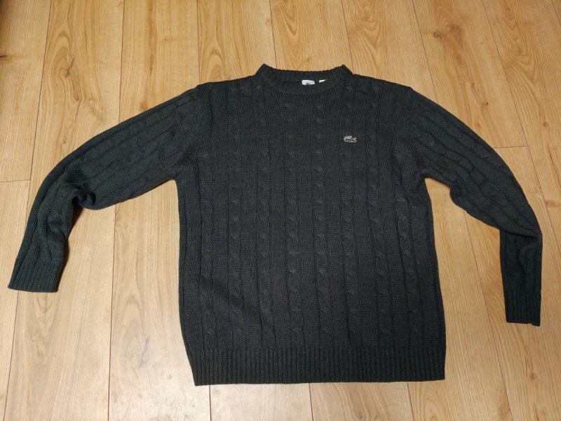 Oddam sweter LACOSTE roz. L