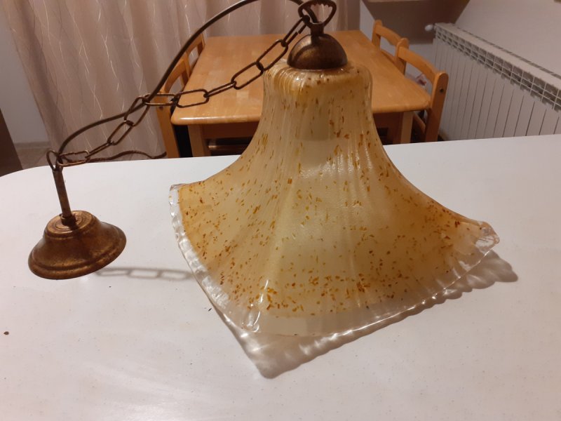 Lampa z prl wisząca - 05