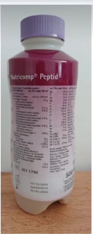 Nutricomp peptid 500ml 11 kartonów