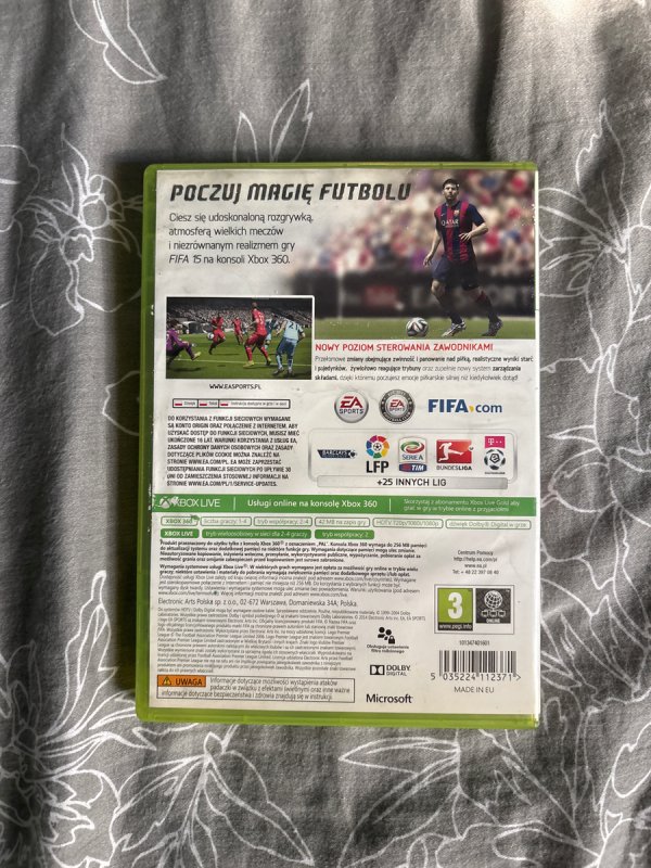 Gra Fifa 15 na xbox 360 - 01