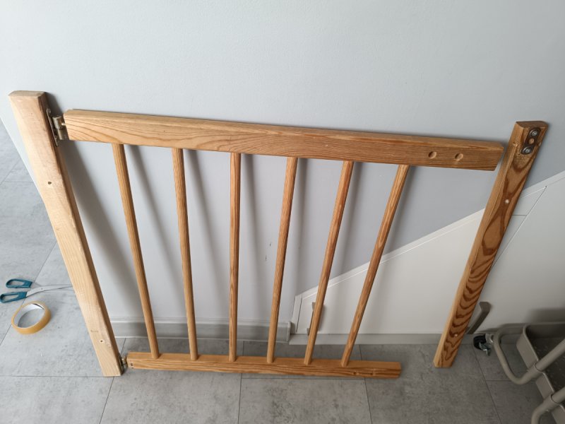 Oddam barierkę na schody drewnianą - 03