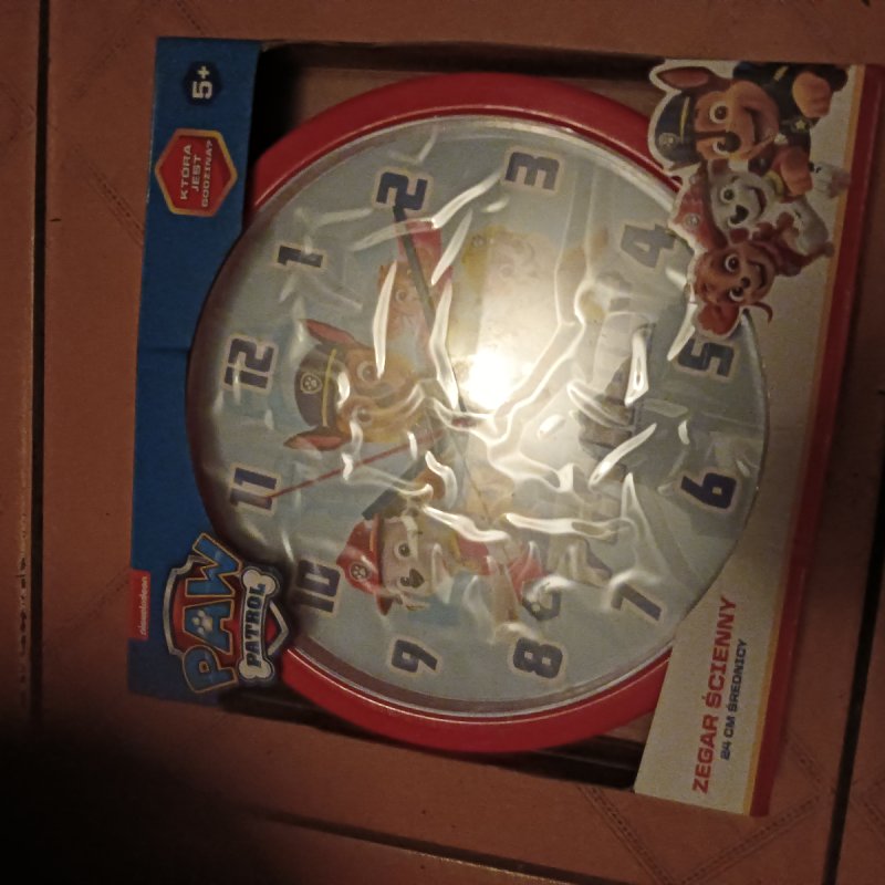 Zegar Ścienny Psi Patrol - 02